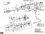 Bosch 0 601 107 003  Drill 220 V / Eu Spare Parts